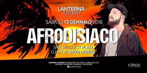 Afrodisiaco : Sabato 13 Gennaio : om. Donna entro le 00:30