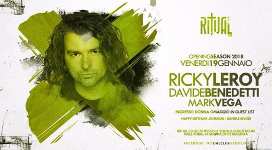 Ritual Club Inaugurazione 2018