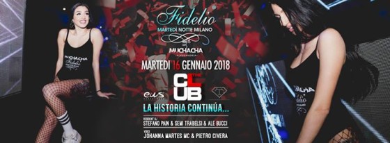 Fidelio meets Muchacha Party | The Club Milano – 16.01.2018