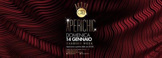 AperiChic – Domenica 14 Gennaio Fashion Week