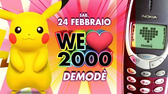 We Love 2000 • BARI • Demodè Club