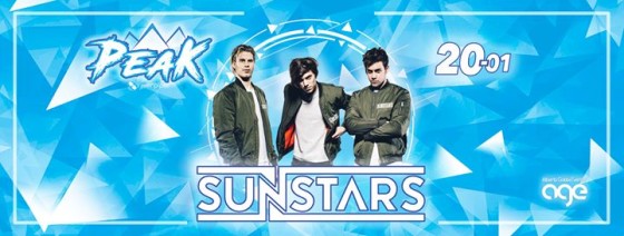 ● PEAK ● with ▲ Sunstars ▲ Sat 20th Jan ●riverpiper●
