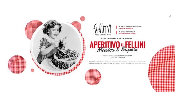 L’Aperitivo del Fellini • Dom 14.01 • Discoteca Fellini