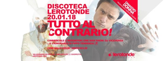 20/01 It’s Saturday Night! | Tutto al Contrario