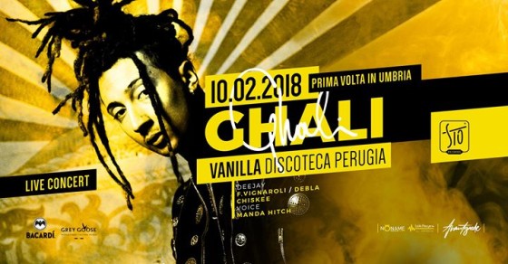 ★ GHALI Live concert ★ Vanilla – Perugia