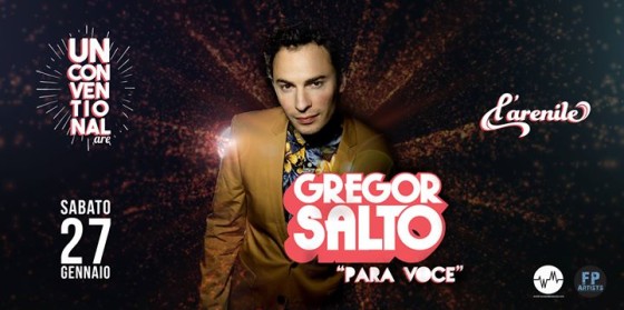 Gregor Salto #ParaVoceTour Arenile Unconventional