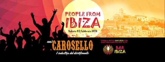 Sab. 03.02 / Carosello Disco / People From IBIZA