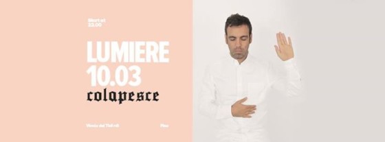 Colapesce (live) | Lumiere Pisa