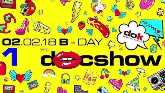 18yrs Happy B-Day Docshow ! Dok – Numa Club Bologna 02.02.18 “Carnival”@