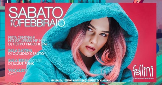 Sabato Notte • 10.02 • Discoteca Fellini