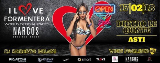 Sab. 17 febbraio- radio 105 + i love formentera