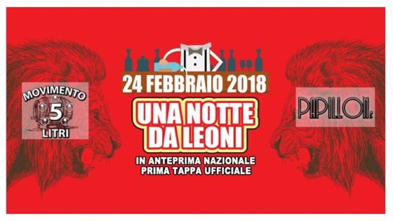 Movimento5Litri – Una Notte da Leoni – Papillon78