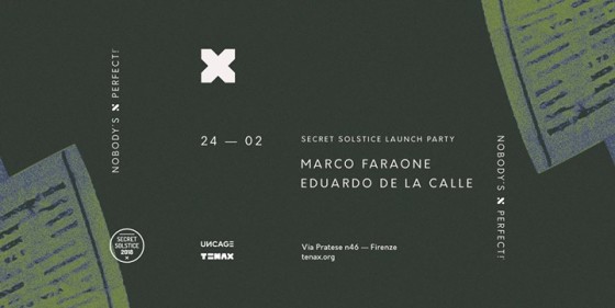 Tenax x Secret Solstice – Launch Party