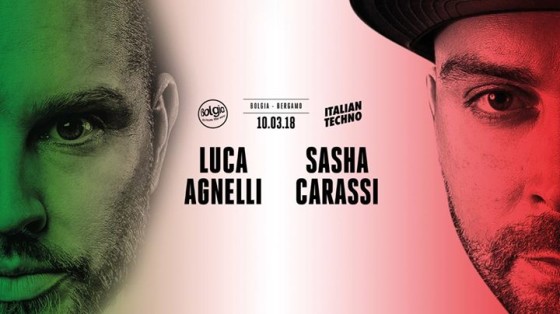 Luca Agnelli & Sasha Carassi at Bolgia | 10€ entro 24:00