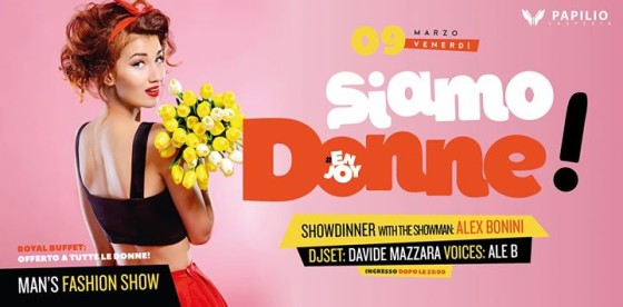SIAMO DONNE! Sfilata Di Moda Maschile | Il Venerdì Notte Firmato #Enjoy