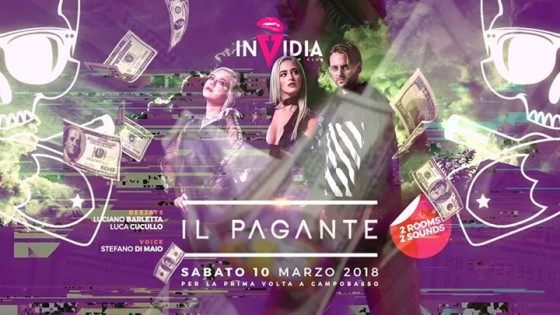 Il Pagante live a Campobasso – Invidia Club – 10 marzo