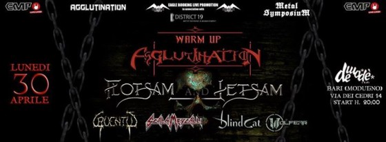 WarmUP Agglutination 2018: Flotsam and Jetsam (USA) + guests