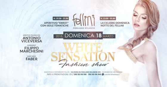La Domenica Del Fellini • 18.03 • Aperitivo e Discoteca Fellini