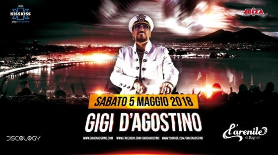 Gigi D’Agostino at Arenile