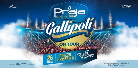 Praja Gallipoli® on Tour • Piazza Armerina • Frutto Proibito