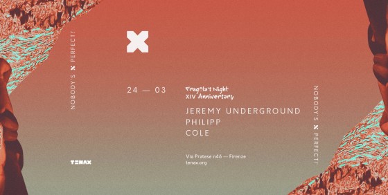 Jeremy Underground, Philipp e Cole al Tenax di Firenze