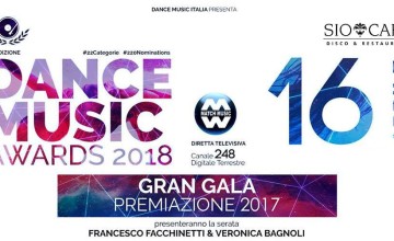 Questa sera è Dance Music Awards 2018