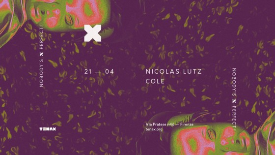 Nobody’s Perfect la techno cerebrale di Nicolas Lutz al Tenax di Firenze