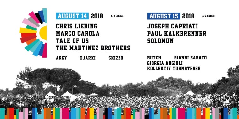 14 – 15/8 Marco Carola, The Martinez Brothers, Chris Liebing, Tale of Us, Paul Kalkbrenner, Joseph Capriati, Solomun ed altri al Pyrex Arena – Santa Cesarea Terme (LE)