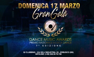 E’ arrivato il momento finale della settima edizione dei Dance Music Awards