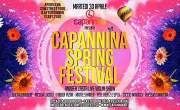 Luca Guerrieri alla terza edizione del Capannina Spring Festival